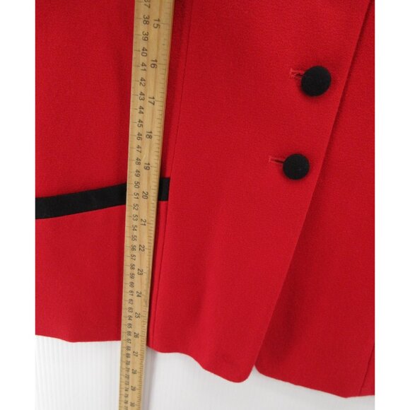 VINTAGE Pendleton Blazer 12 Virgin Wool Jacket Coat Holiday USA Made - Picture 4 of 10